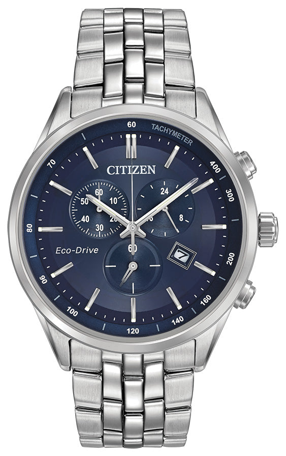 CITIZEN Mens Eco-Drive Corso Dress/Classic