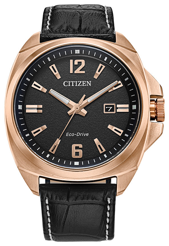 CITIZEN Mens Eco-Drive Ring Endicott Sport Luxury