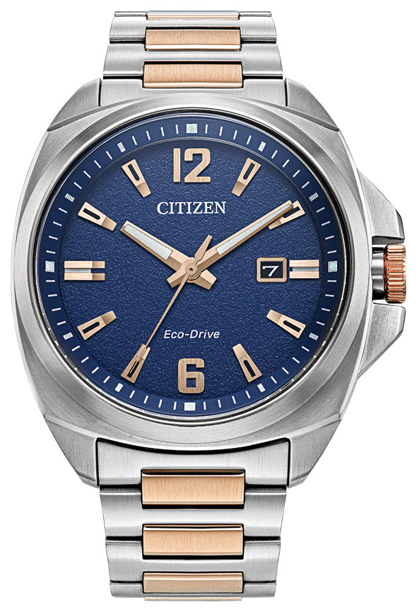CITIZEN Mens Eco-Drive Ring Endicott Sport Luxury