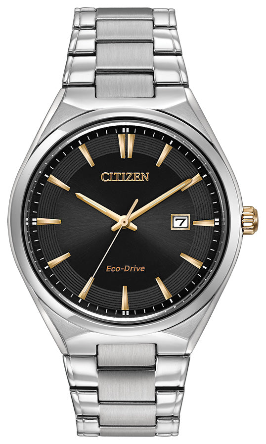 CITIZEN Mens Eco-Drive Corso Dress/Classic