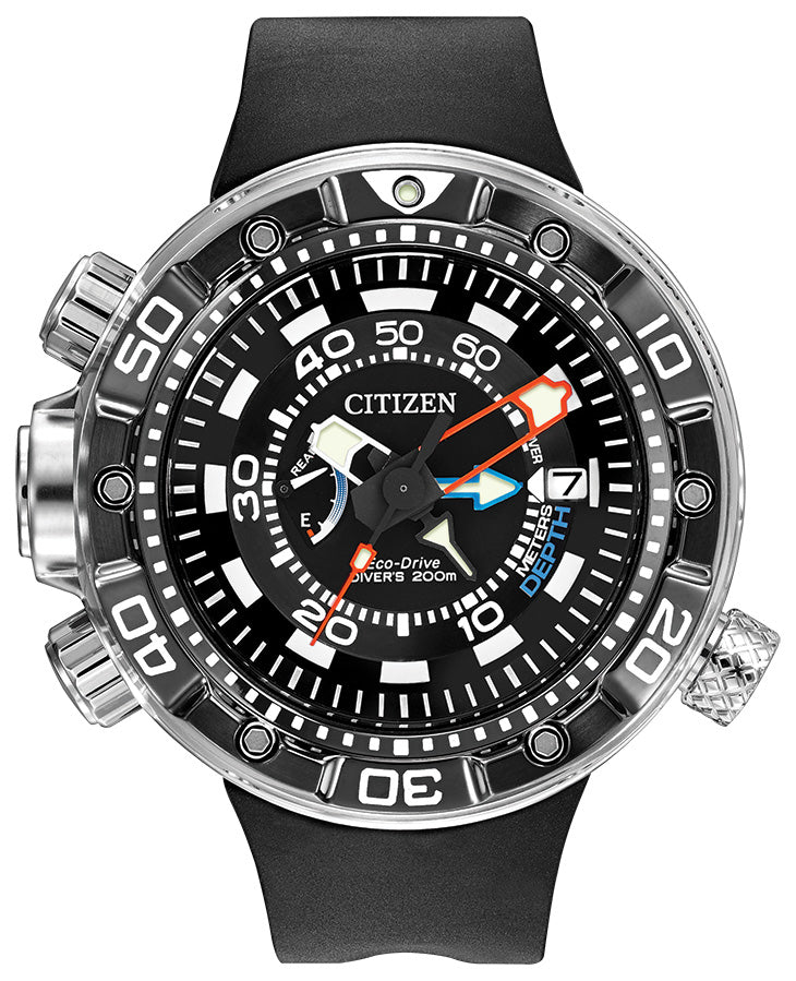 CITIZEN Mens Eco-Drive Aqualand Promaster 200M
