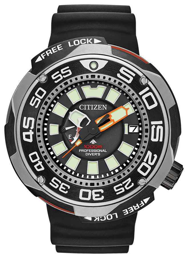 CITIZEN Mens Eco-Drive Ring Professional Dive 1000M Promaster Sea