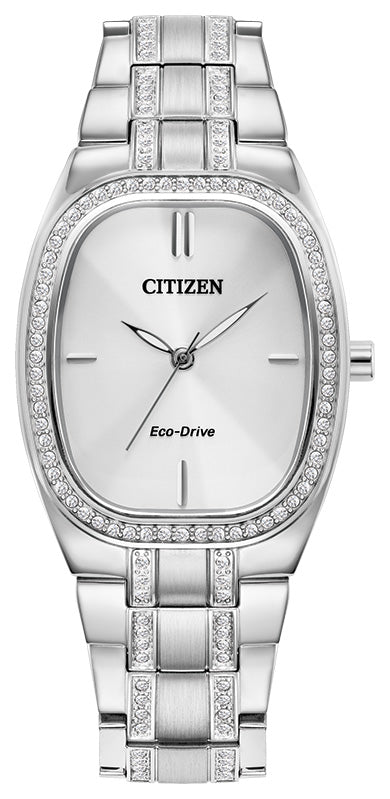 CITIZEN Ladies Eco-Drive Crystal Dress/Classic