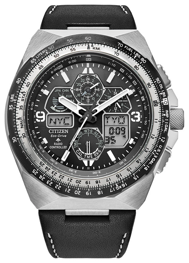 CITIZEN Mens Eco-Drive Skyhawk Promaster Air